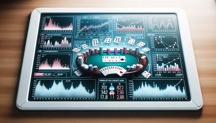 Um aplicativo que mostra as estatísticas no poker