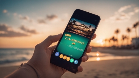 Uma aplicação de cassino online